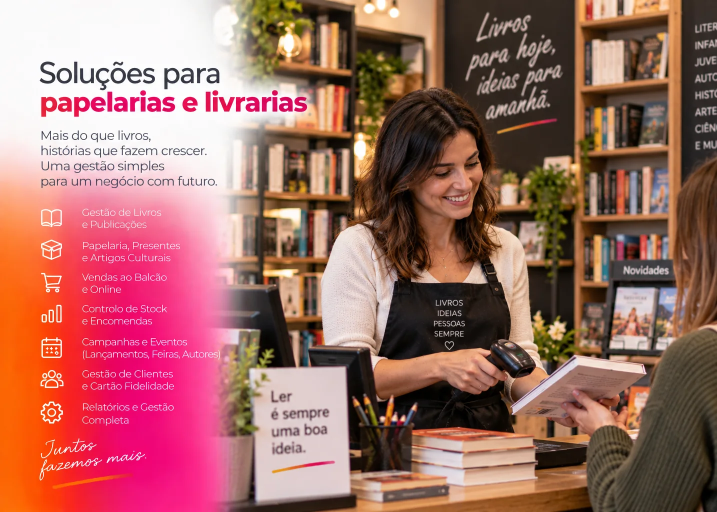 Soluções WinMax para livrarias