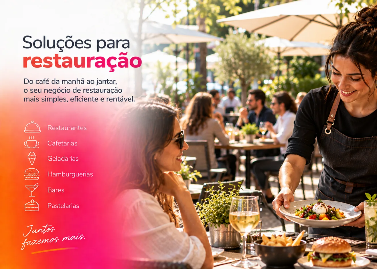 Soluções WinMax para esplanadas