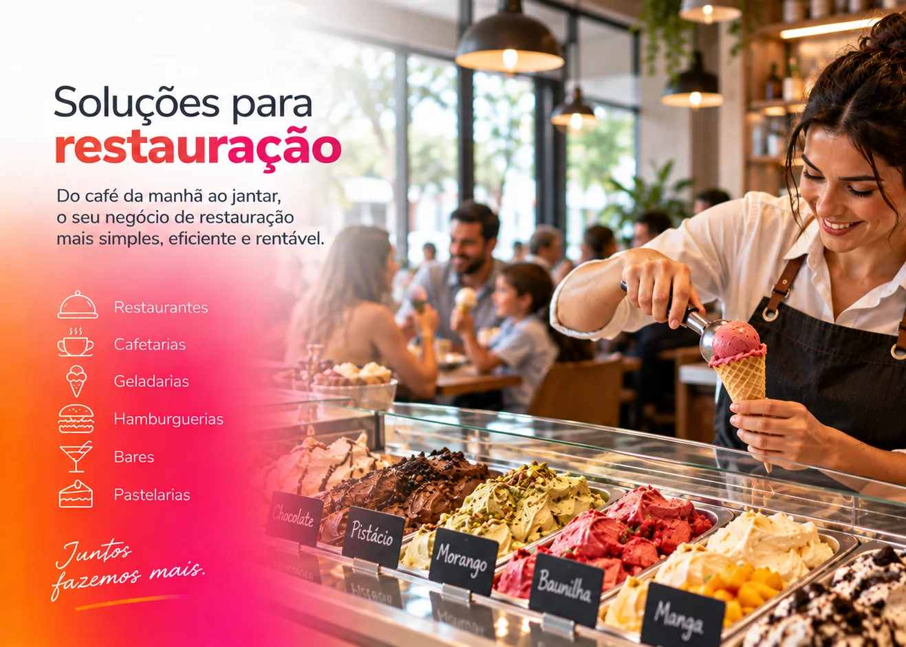 Soluções WinMax para geladarias